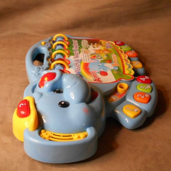 VTech Touch & Teach Elephant 2014 Learning Numbers and Letters Tested Works - Picture 6 of 9